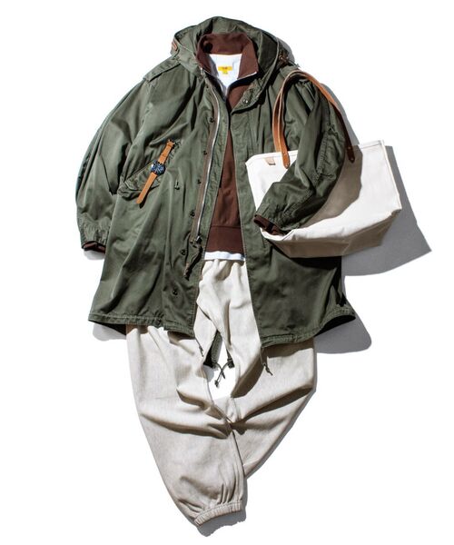 THE RESQ（ザーレスキュー）の「CLASSIC JOGGER PANTS [OATMEAL]（スウェットパンツ・メンズ・その他・LARGE/X-LARGE/MEDIUM）」の2枚目の写真