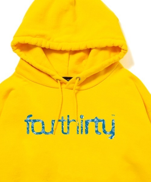 430（フォーサーティ）の「mpa4087- PZ LOGO ICON P-O PARKA パーカー(26-122)（パーカー・メンズ・ネイビー/ブルー/グレー/サックスブルー/ブラック/ホワイト/イエロー・3/2/1/0）」の8枚目の写真