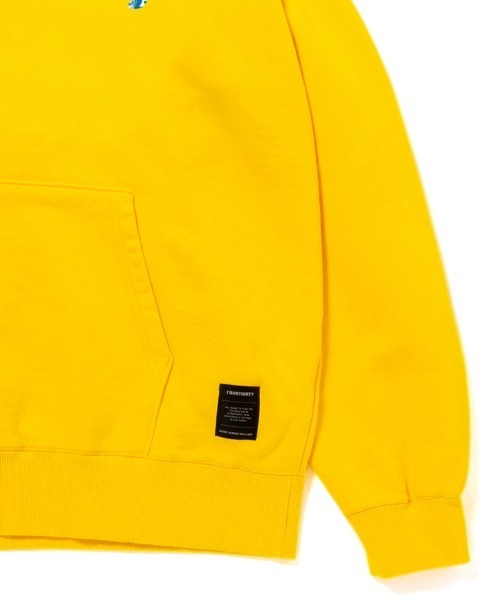 430（フォーサーティ）の「mpa4087- PZ LOGO ICON P-O PARKA パーカー(26-122)（パーカー・メンズ・ネイビー/ブルー/グレー/サックスブルー/ブラック/ホワイト/イエロー・3/2/1/0）」の9枚目の写真