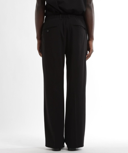 HARE（ハレ）の「【SET UP対応 接触冷感】ディープタックワイドストレートトラウザー(HARE)（スラックス・メンズ・ブルー/ブラック/グレー系その他/ブラウン/ストライプ・SMALL/MEDIUM）」の15枚目の写真