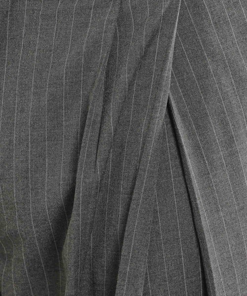 HARE（ハレ）の「【SET UP対応 接触冷感】ディープタックワイドストレートトラウザー(HARE)（スラックス・メンズ・ブルー/ブラック/グレー系その他/ブラウン/ストライプ・SMALL/MEDIUM）」の12枚目の写真