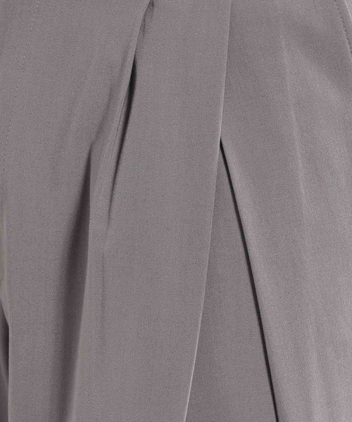 HARE（ハレ）の「【SET UP対応 接触冷感】ディープタックワイドストレートトラウザー(HARE)（スラックス・メンズ・ブルー/ブラック/グレー系その他/ブラウン/ストライプ・SMALL/MEDIUM）」の13枚目の写真