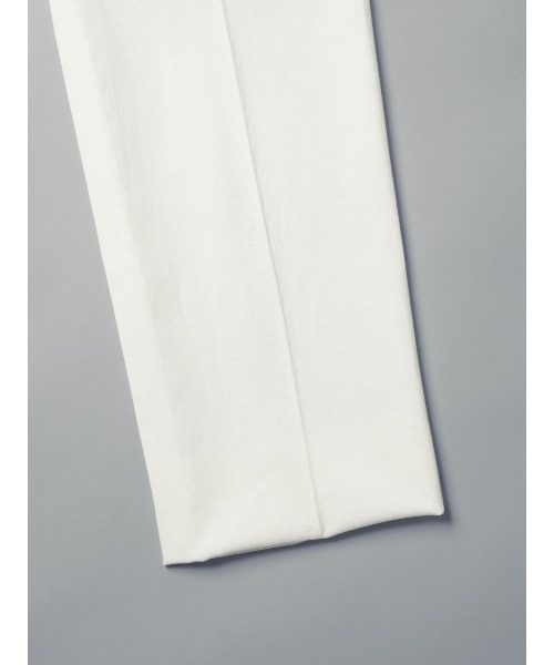 SUIT SQUARE(スーツスクエア)の「GOOVI/イージーパンツ/リヨセルコットンチノクロス/無地(スーツパンツ・メンズ・ベージュ/ブラック/ホワイト・1/2/3)」の21枚目の写真