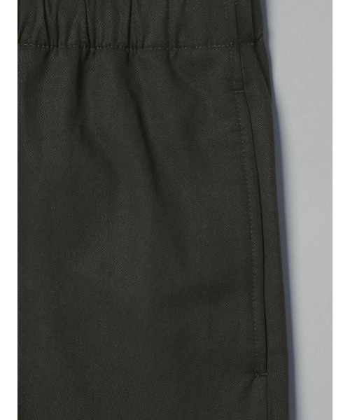 SUIT SQUARE(スーツスクエア)の「GOOVI/イージーパンツ/リヨセルコットンチノクロス/無地(スーツパンツ・メンズ・ベージュ/ブラック/ホワイト・1/2/3)」の15枚目の写真