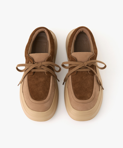 MISTAKE PROJECT BY KINCHI(ミステークプロジェクトバイキンチ)の「BOATDECK - BEIGE(スニーカー・メンズ・その他・24cm/24.5cm/25cm/25.5cm/26cm/26.5cm/27.5cm/28cm/27cm)」の2枚目の写真