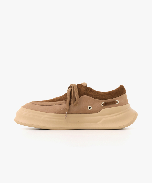 MISTAKE PROJECT BY KINCHI(ミステークプロジェクトバイキンチ)の「BOATDECK - BEIGE(スニーカー・メンズ・その他・24cm/24.5cm/25cm/25.5cm/26cm/26.5cm/27.5cm/28cm/27cm)」の5枚目の写真