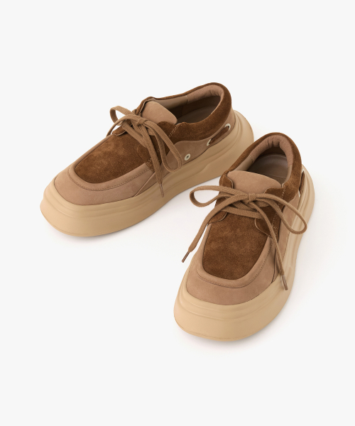 MISTAKE PROJECT BY KINCHI(ミステークプロジェクトバイキンチ)の「BOATDECK - BEIGE(スニーカー・メンズ・その他・24cm/24.5cm/25cm/25.5cm/26cm/26.5cm/27.5cm/28cm/27cm)」の8枚目の写真