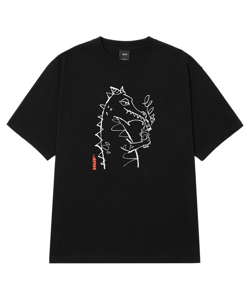 HUF(ハフ)の「CASH DRAGON TEE(Tシャツ/カットソー・メンズ・ブラック/ホワイト・S/M/L/XL/XXL)」の12枚目の写真