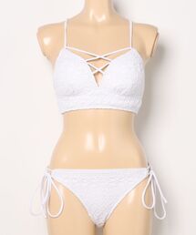 Beach Queen | Beach Queen/ビーチクイーン ﾆｯﾄｸﾛｼｪｽﾄﾗｯﾋﾟｰﾋﾞｷﾆ 水着 413090(水着)