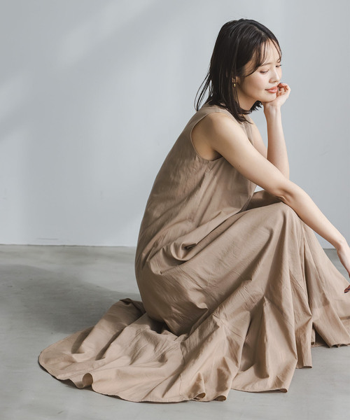 MARIHA（マリハ）の「《追加・NOBLE別注カラー》MARIHA/マリハ 夏の月影のドレス（ワンピース・レディース・ベージュ/ブラック/レッド/ブラウン・38/36/34）」の3枚目の写真