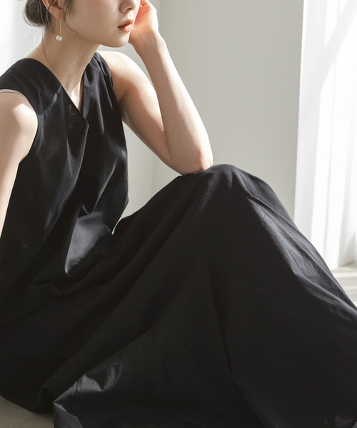 MARIHA（マリハ）の「《追加・NOBLE別注カラー》MARIHA/マリハ 夏の月影のドレス（ワンピース・レディース・ベージュ/ブラック/レッド/ブラウン・38/36/34）」の14枚目の写真