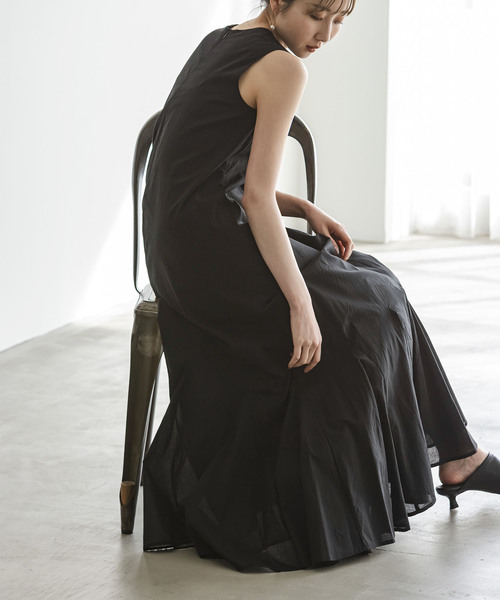 MARIHA（マリハ）の「《追加・NOBLE別注カラー》MARIHA/マリハ 夏の月影のドレス（ワンピース・レディース・ベージュ/ブラック/レッド/ブラウン・38/36/34）」の15枚目の写真