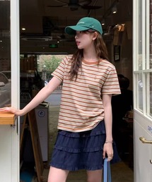 丸首半袖Tシャツ