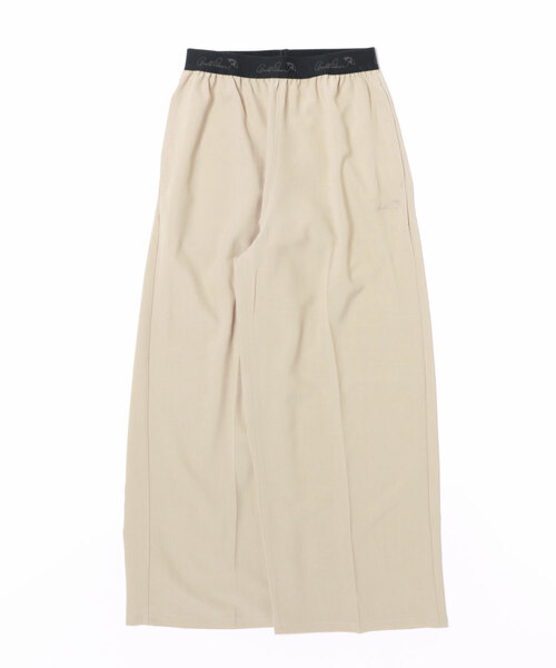 Arnold Palmer（アーノルドパーマー）の「ロゴテープアクセント イージーパンツ（その他パンツ・レディース・ベージュ/サックスブルー/ブラック・L/M/S）」の2枚目の写真