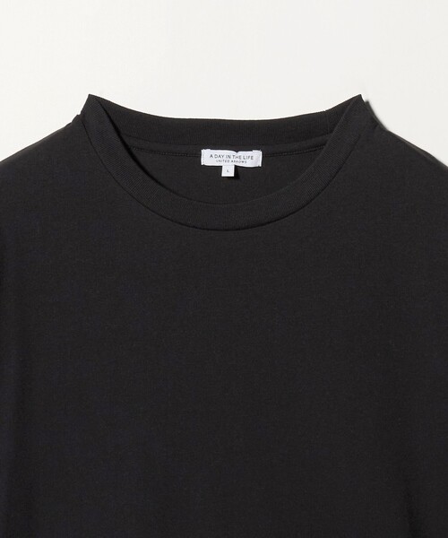 A DAY IN THE LIFE UNITED ARROWS(アデイインザライフユナイテッドアローズ)の「ハイツイスト メッシュ レイヤード カットソー-ウォッシャブル-<A DAY IN THE LIFE>(ニット/セーター・メンズ・ブラック/ホワイト・M/L)」の16枚目の写真