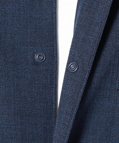 Grand PARK(グランドパーク)の「リネンライクポリエステルコードシャツ(シャツ/ブラウス・メンズ・ライトグレー/ネイビー/カーキ/チャコールグレー/オフホワイト・M/L)」の14枚目の写真