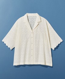 LEPSIM | 総刺繍シャツSS 659260(シャツ/ブラウス)
