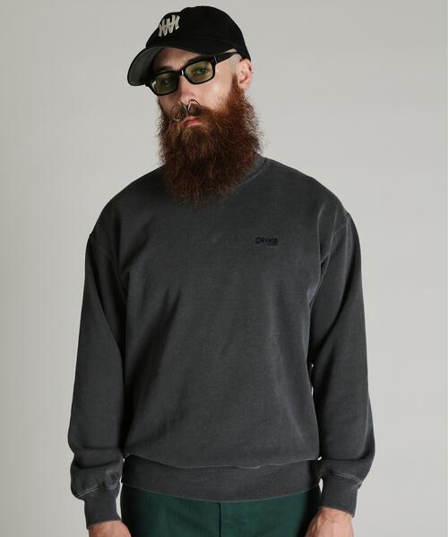 Schott(ショット)の「Schott/ショット/CREW SWEAT SQUARE Schott N.Y.C. EMB./クルー 刺繍スウェット スクエア ショット ニューヨーク(スウェット・メンズ・ブラック/ブラウン・2XL/M/XL/L)」の16枚目の写真