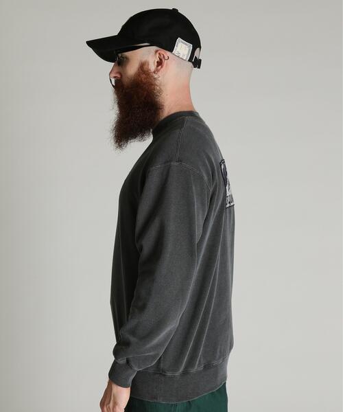 Schott(ショット)の「Schott/ショット/CREW SWEAT SQUARE Schott N.Y.C. EMB./クルー 刺繍スウェット スクエア ショット ニューヨーク(スウェット・メンズ・ブラック/ブラウン・2XL/M/XL/L)」の17枚目の写真