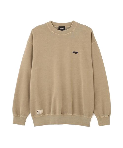 Schott(ショット)の「Schott/ショット/CREW SWEAT SQUARE Schott N.Y.C. EMB./クルー 刺繍スウェット スクエア ショット ニューヨーク(スウェット・メンズ・ブラック/ブラウン・2XL/M/XL/L)」の13枚目の写真