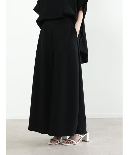 fifth（フィフス）の「【2点セット】チュニック×ワイドパンツ（セットアップ・レディース・チャコールグレー/ブラック・F）」の13枚目の写真