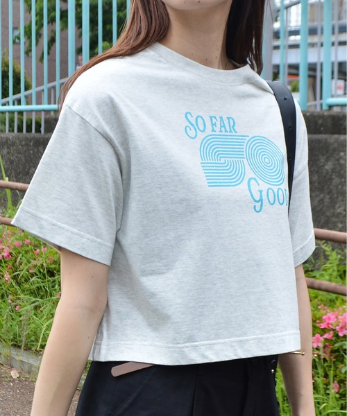 Bonjour Sagan（ボンジュールサガン）の「【spiritoso】アソートクロップドTシャツ（Tシャツ/カットソー・レディース・グレー系その他2/グレー系その他3/グレー系その他・FREE）」の15枚目の写真