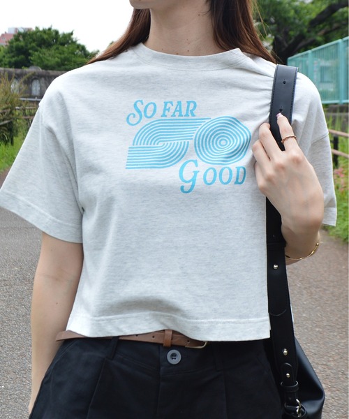 Bonjour Sagan（ボンジュールサガン）の「【spiritoso】アソートクロップドTシャツ（Tシャツ/カットソー・レディース・グレー系その他2/グレー系その他3/グレー系その他・FREE）」の14枚目の写真