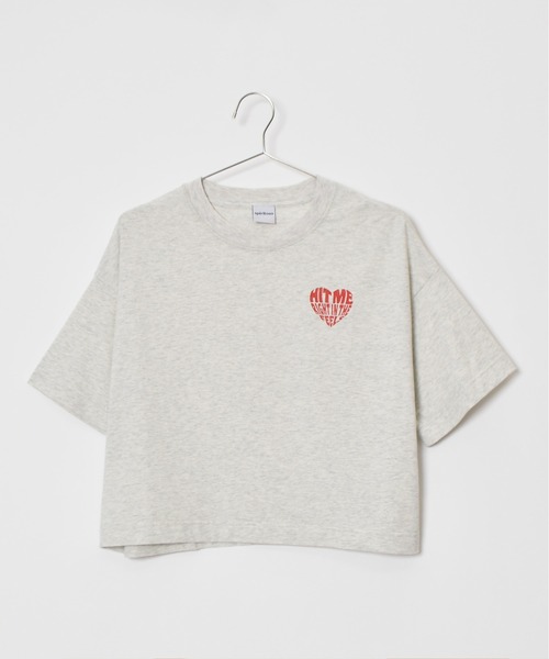 Bonjour Sagan（ボンジュールサガン）の「【spiritoso】アソートクロップドTシャツ（Tシャツ/カットソー・レディース・グレー系その他2/グレー系その他3/グレー系その他・FREE）」の9枚目の写真