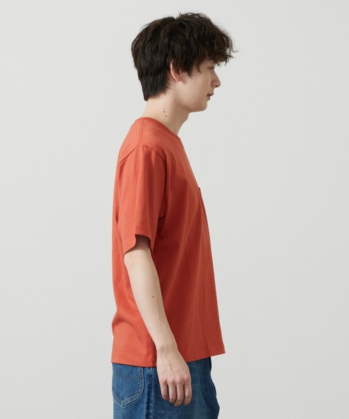 Lee(リー)の「Lee/リー BUDDY LeeワッペンTシャツ(Tシャツ/カットソー・メンズ・ホワイト/ネイビー/オレンジ/チャコール・SMALL/MEDIUM/LARGE/X-LARGE)」の21枚目の写真