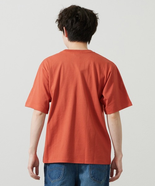 Lee(リー)の「Lee/リー BUDDY LeeワッペンTシャツ(Tシャツ/カットソー・メンズ・ホワイト/ネイビー/オレンジ/チャコール・SMALL/MEDIUM/LARGE/X-LARGE)」の20枚目の写真