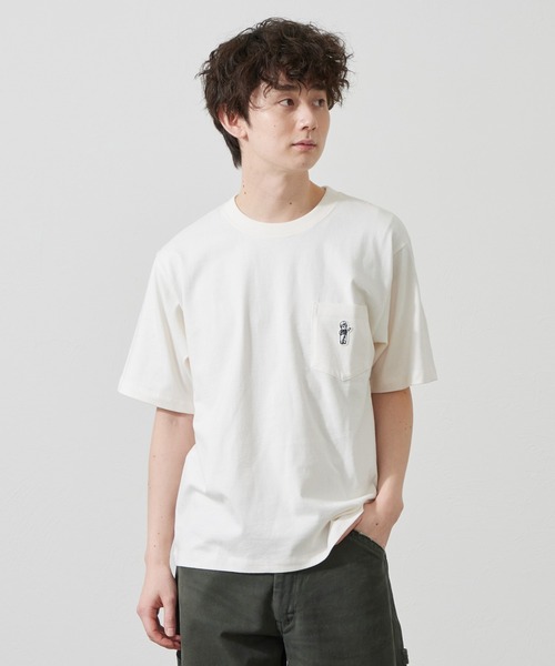 Lee(リー)の「Lee/リー BUDDY LeeワッペンTシャツ(Tシャツ/カットソー・メンズ・ホワイト/ネイビー/オレンジ/チャコール・SMALL/MEDIUM/LARGE/X-LARGE)」の15枚目の写真