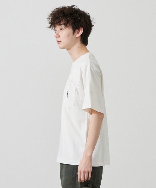 Lee(リー)の「Lee/リー BUDDY LeeワッペンTシャツ(Tシャツ/カットソー・メンズ・ホワイト/ネイビー/オレンジ/チャコール・SMALL/MEDIUM/LARGE/X-LARGE)」の14枚目の写真