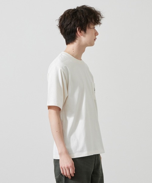 Lee(リー)の「Lee/リー BUDDY LeeワッペンTシャツ(Tシャツ/カットソー・メンズ・ホワイト/ネイビー/オレンジ/チャコール・SMALL/MEDIUM/LARGE/X-LARGE)」の13枚目の写真
