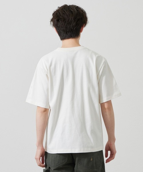 Lee(リー)の「Lee/リー BUDDY LeeワッペンTシャツ(Tシャツ/カットソー・メンズ・ホワイト/ネイビー/オレンジ/チャコール・SMALL/MEDIUM/LARGE/X-LARGE)」の12枚目の写真