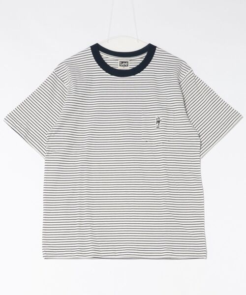 Lee(リー)の「Lee/リー BUDDY LeeワッペンTシャツ(Tシャツ/カットソー・メンズ・ホワイト/ネイビー/オレンジ/チャコール・SMALL/MEDIUM/LARGE/X-LARGE)」の8枚目の写真