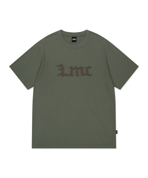 LMCの「CUT OUT GOTHIC LOGO TEE khaki(Tシャツ/カットソー・レディース・その他・SMALL/MEDIUM/LARGE/X-LARGE)」の1枚目の写真