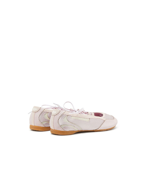 DIESEL(ディーゼル)の「ウィメンズ バレエスニーカー D-MILE BALLERINA LAC(バレエシューズ・レディース・ホワイト・36/37/40/39/38/35)」の14枚目の写真