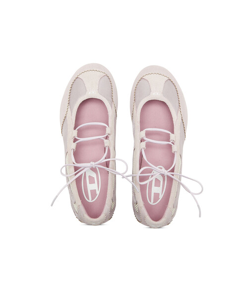 DIESEL(ディーゼル)の「ウィメンズ バレエスニーカー D-MILE BALLERINA LAC(バレエシューズ・レディース・ホワイト・36/37/40/39/38/35)」の16枚目の写真