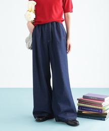 RAGEBLUE | <POLO BCS/ポロ・ビーシーエス>別注/ワイドデニムタックイージーパンツ(デニムパンツ)