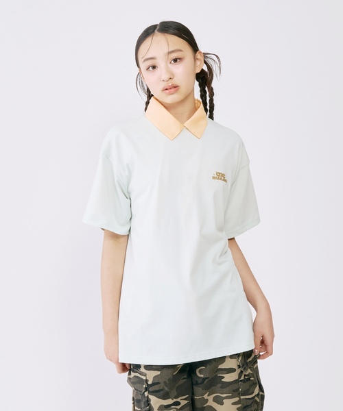LOVETOXIC(ラブトキシック)の「【LTXC/マルチ機能】フォトラクガキチュニックTワンピ(ワンピース・キッズ・ラベンダー/オフホワイト/ライトグリーン/ブラック・S:140cm/130cm/L:160cm/M:150cm)」の8枚目の写真