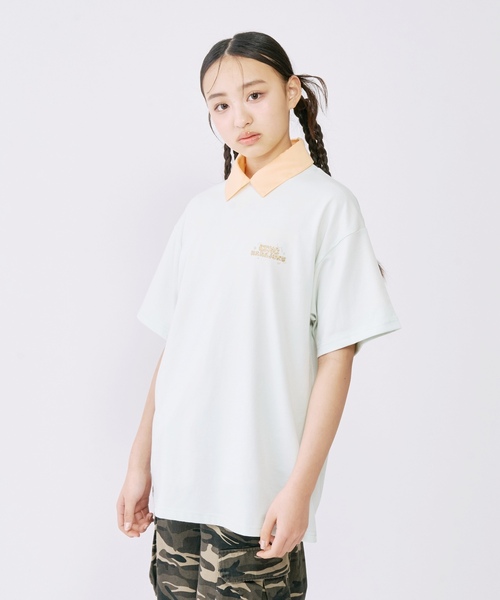 LOVETOXIC(ラブトキシック)の「【LTXC/マルチ機能】フォトラクガキチュニックTワンピ(ワンピース・キッズ・ラベンダー/オフホワイト/ライトグリーン/ブラック・S:140cm/130cm/L:160cm/M:150cm)」の9枚目の写真