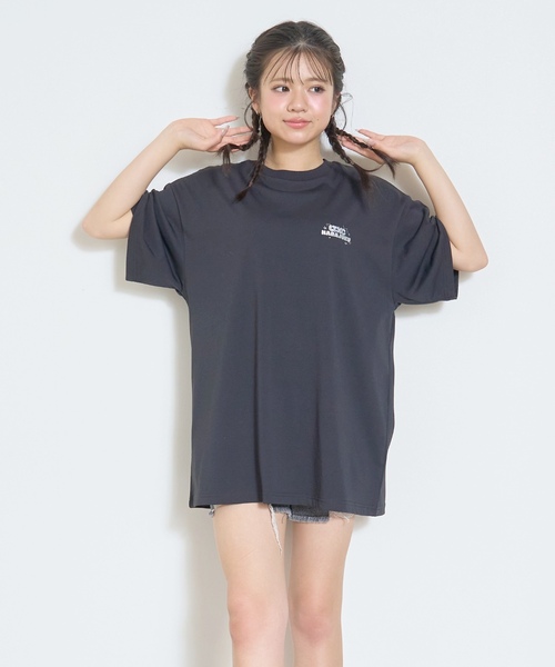 LOVETOXIC(ラブトキシック)の「【LTXC/マルチ機能】フォトラクガキチュニックTワンピ(ワンピース・キッズ・ラベンダー/オフホワイト/ライトグリーン/ブラック・S:140cm/130cm/L:160cm/M:150cm)」の14枚目の写真