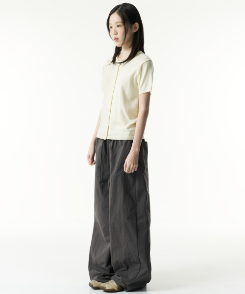 THECOLDESTMOMENT(ザコールデストモーメント)の「TCM button half knit cardigan (lemon)(カーディガン/ボレロ・レディース・その他・SMALL/MEDIUM)」の7枚目の写真