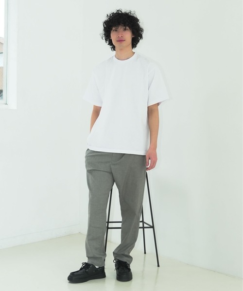 JEANS MATE（ジーンズメイト）の「【NATURAL STORY/ナチュラルストーリー】【涼しく快適！リネンタッチ】 ストレッチイージーパンツ 蒸れにくい 夏服 リネンライク 清涼感（その他パンツ・メンズ・アイボリー/グレー/カーキ/ネイビー/チャコールグレー・LARGE/X-LARGE/MEDIUM）」の10枚目の写真