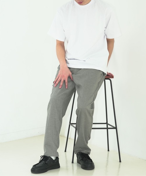 JEANS MATE（ジーンズメイト）の「【NATURAL STORY/ナチュラルストーリー】【涼しく快適！リネンタッチ】 ストレッチイージーパンツ 蒸れにくい 夏服 リネンライク 清涼感（その他パンツ・メンズ・アイボリー/グレー/カーキ/ネイビー/チャコールグレー・LARGE/X-LARGE/MEDIUM）」の12枚目の写真