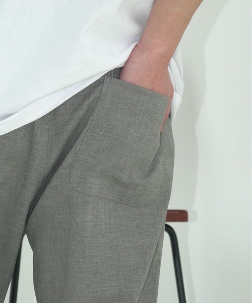 JEANS MATE（ジーンズメイト）の「【NATURAL STORY/ナチュラルストーリー】【涼しく快適！リネンタッチ】 ストレッチイージーパンツ 蒸れにくい 夏服 リネンライク 清涼感（その他パンツ・メンズ・アイボリー/グレー/カーキ/ネイビー/チャコールグレー・LARGE/X-LARGE/MEDIUM）」の15枚目の写真