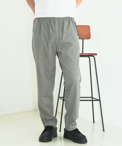 JEANS MATE（ジーンズメイト）の「【NATURAL STORY/ナチュラルストーリー】【涼しく快適！リネンタッチ】 ストレッチイージーパンツ 蒸れにくい 夏服 リネンライク 清涼感（その他パンツ・メンズ・アイボリー/グレー/カーキ/ネイビー/チャコールグレー・LARGE/X-LARGE/MEDIUM）」の18枚目の写真