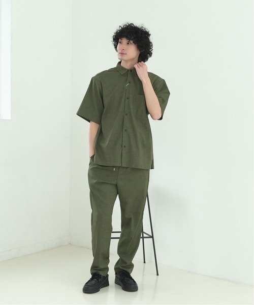 JEANS MATE（ジーンズメイト）の「【NATURAL STORY/ナチュラルストーリー】【涼しく快適！リネンタッチ】 ストレッチイージーパンツ 蒸れにくい 夏服 リネンライク 清涼感（その他パンツ・メンズ・アイボリー/グレー/カーキ/ネイビー/チャコールグレー・LARGE/X-LARGE/MEDIUM）」の19枚目の写真