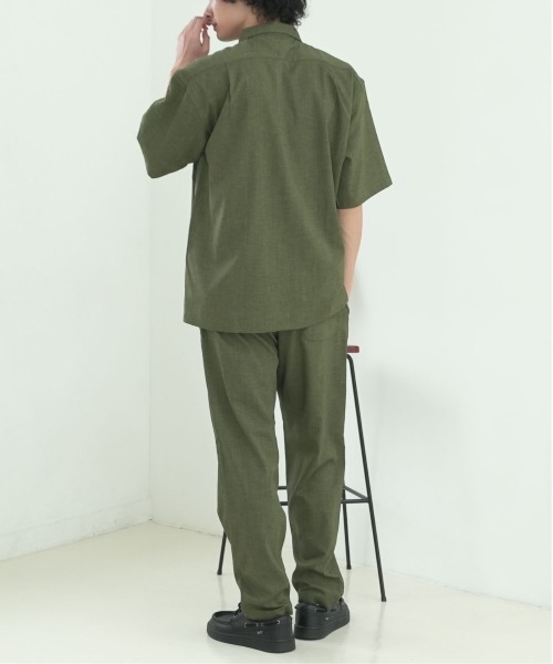 JEANS MATE（ジーンズメイト）の「【NATURAL STORY/ナチュラルストーリー】【涼しく快適！リネンタッチ】 ストレッチイージーパンツ 蒸れにくい 夏服 リネンライク 清涼感（その他パンツ・メンズ・アイボリー/グレー/カーキ/ネイビー/チャコールグレー・LARGE/X-LARGE/MEDIUM）」の20枚目の写真