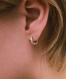 whoseA（フーシー）の「【silver925】 Prism HoopPierce / プリズムフープピアス（ピアス（両耳用））」